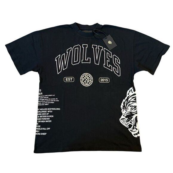 Darc Sport GRIT V2 "PREMIUM" OVERSIZED TEE  Black SOLD OUT Men's Size Small NWOT - Picture 1 of 3